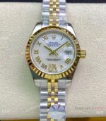 Swiss Rolex Lady-Datejust 28 279174 Watch Two Tone MOP Dial